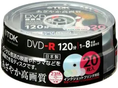 2023年最新】TDK 録画用DVD-R デジタル放送録画対応(CPRM) 1回録画用 1