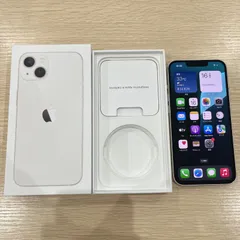 iPhone13 128GB au SIMロックなし スターライト ホワイト②