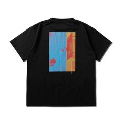 AKTR DRYTECH NEO-POP PHOTO TEE BLACK 124-023005