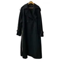 アトウ ato WOOL TRENCH COAT AM22C-C06 コート ブラック 48サイズ 201MT-3612のサムネイル