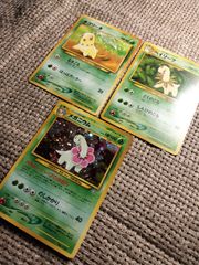 NO031_メガニウム・ベイリーフ・チコリータ_ポケモンカード_旧裏