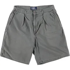 古着 ラルフローレン Ralph Lauren POLO by Ralph Lauren ツータック チノショーツ ショートパンツ メンズw31相当/eaa553354