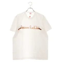 SUPREME (シュプリーム) 18AW Fuck You TEE ファックユー ロゴプリント クルーネック 半袖 Tシャツ ホワイトのサムネイル
