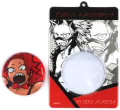 【中古】グッズセット 切島鋭児郎 「僕のヒーローアカデミア 缶バッジ＆特製ホルダーコレクション 第1弾」