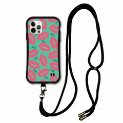 [iPhone16 Pro] スマホショルダー付 スカラー iPhoneSE 第3世代 ケース 耐衝撃 i-coronケース iPhone16 15 14 13 12 11 スマホケース アイフォン 全機種対応 スマホカバー scolar リップマーク かわい