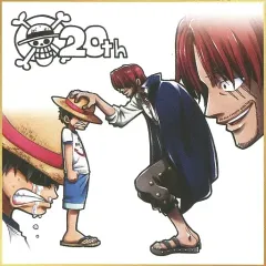 【中古】紙製品(キャラクター) ルフィ＆シャンクス 20thアニバーサリー色紙 「一番くじ ワンピース 20th anniversary」 K賞