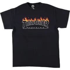 古着 スラッシャー THRASHER ファイヤーパターン サーフ スケートTシャツ メンズM相当/eaa579987のサムネイル