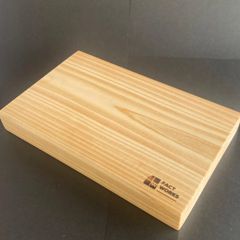 【高級檜】まな板　厚3.8cm✖️縦17.5cm✖️横28cm 栃木県産檜材  無垢材　桧 FACT WORKS