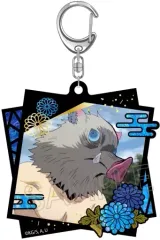 【中古】キーホルダー 嘴平伊之助 螺鈿風シリーズ アクリルキーホルダーVol.2 「鬼滅の刃」