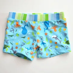 ☆ H ☆ 110cm ☆ 男の子 キッズ 水着 水泳 パンツ スイムパンツ 子供 水着 男の子 おしゃれ 海パン スイムパンツ スイミングウェア スイムウェア 水泳パンツ 海水パンツ 子ども こども ベビー キッズ ウエストゴム 紐 伸縮性 速乾 裏地付き