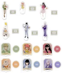 【中古】アクリルスタンド・アクリルパネル 全12種セット 「TVアニメ SPY×FAMILY POP UP STORE in ロフト 描き下ろし ホリデーパーティーver. トレーディングアクリルスタンド」