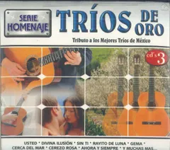 メキシコ3discs CD Trios De Oro Tributo A Los Mejores De Mexico 3DIG3965 MULTIMUSIC /00330