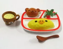 【中古】食玩 トレーディングフィギュア 3.特製ランチプレート 「リラックマ ほっこりごはん」 