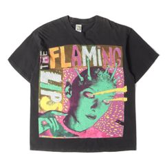 90s 古着 黒 Ladies KIDS フレイミングリップス 90s 古着 黒 Ladies KIDS フレイミングリップス