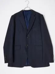Paul Smith Collectionポールスミス コレクション 高級Loro PianaロロピアーナFOUR SEASONS Super120's生地 ウール2Bジャケット【M】【MJKA77436】