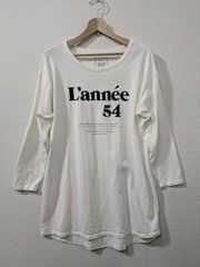 GELATO PIQUE ジェラートピケ 長袖Tシャツ ロンT ロング丈 Fサイズ PWC0155198 オーバーサイズ