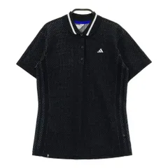 サイズ：M ADIDAS GOLF アディダスゴルフ ; HS9983 半袖ポロシャツ  ブラック系 [240101434374] ゴルフウェア レディース ストスト