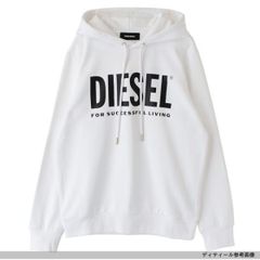 ディーゼルDIESEL パーカー　00SAQJ 0BAWT S－GIR－HOOD ホワイト　Mサイズ