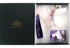 [중고] 키홀더 마스코트 (캐릭터) 아이자카 쇼고 WiSH VOYAGE 의상 디자인 가방 매력 (스퀘어 캔 배지 포함) [아이돌리쉬 세븐]