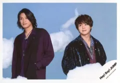 【中古】生写真(ジャニーズ) Hey! Say! JUMP/高木雄也・有岡大貴/横型・上半身/「Hey! Say! JUMP Fab! -Live speaks.-」グッズオフショット/公式生写真