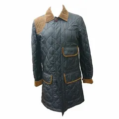 人気品!Ralph Lauren フェイクスエード フード 付きキルティング キルティング Ralph Lauren(ラルフローレン) コート(レディース