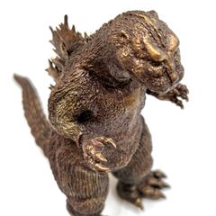 最終金額！！ ゴジラ 木彫り 彫刻 アンティーク - メルカリ