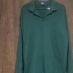 Polo by Ralph Lauren ポロバイラルフローレン　チェック柄長袖ポロシャツ　サイズＸＬ　アメリカ製