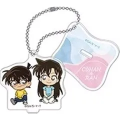 【中古】キーホルダー 江戸川コナン＆毛利蘭 「名探偵コナン スタンド付きアクリルキーホルダーコレクション」