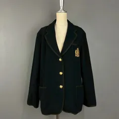 希少　ローレンラルフローレン 紺ブレ エンブレム 刺繍金ボタン ジャケット Ｓ タグ付き未使用 ラルフローレン 紺ブレ 紺ブレザー 金釦