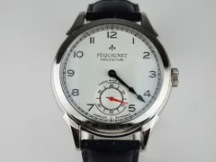 【USED/A】PEQUIGNETペキニエ マニュファクチュール リュー ロワイヤル 1 フォンクション トリコロール ハンドワインディング 日仏交流160周年限定 9080413FJ 792,000円のサムネイル