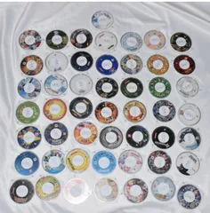 PSPソフト 50枚 まとめ売り 被り無し 大量 動作未確認 プレイステーションポータブル ケース無し ソフトのみ PSP ファイナルファンタジー ブレイブルー グラセフ モンスターハンター