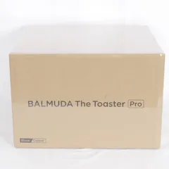【新品未開封】BALMUDA The Toaster Pro K11A-SE-BK ブラック トースター バルミューダ 本体のサムネイル
