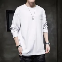 ロングtシャツ メンズ 秋服 長袖 tシャツ 無地 トップス ながそでtシャツ 人気 ろんてぃー かっこいい 服 薄手 大きいサイズ ロンt オシャレ ろんぐてぃーしゃつ カジュアル 春 Loxd734
