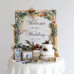 DIY ウェルカムボード用　アクリルパネル　ベース　ナチュラルカラー　スタンド付き　 ウェルカムスペース おしゃれ 結婚式 ウエディング　アートフレーム 木製　高さ調整