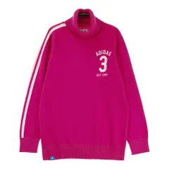 サイズ：L ADIDAS GOLF アディダスゴルフ U31481 タートルネック ニットセーター  ピンク系 [240101218830] ゴルフウェア レディース ストスト