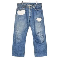 SPOTTED HORSE CRAFT×YOHJI YAMAMOTO　スポテッドホースクラフト×ヨウジヤマモト　Vintage　リペア加工デニムパンツ　8054000197323