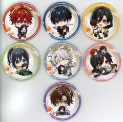 【中古】バッジ・ピンズ [単品] 集合 描きおろしちびキャラ缶バッジ7個セット 「Switchソフト BYAKKO ～四神部隊炎恋記～ スペシャルステラセット」 同梱特典