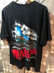 ビンテージ Tシャツ Marlboro マルボロ unlimited アンリミテッド Railroad 90年代 レイルロード 黒 古着 FK