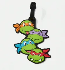 【新品】ミュータント タートルズ ラバー キーホルダー ネームタグ