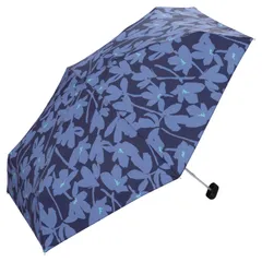 【2024】Wpc. 雨傘 折りたたみ傘 クロッカス ミニ ネイビー 晴雨兼用 親骨50cm レディース レトロ 花柄 可愛い おしゃれ 傘ケース ポーチ コンパクト 小さい 通勤 通学 女性 3845-174-002 母の日 [ネイビー] [折りたたみ傘]