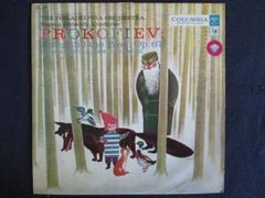LP/レコード 0100■ユージンオーマンディ指揮 フィラデルフィア管弦楽団/ピーターと狼/10インチ/ZL79のサムネイル