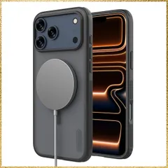 ☆彡送料無料でお届け☆彡Size:iPhone 17 Pro Max 用（6.9インチ）_Color:クリアブラック Nillkin 【創業16年】 iPhone 17 Pro max ケース 半透明 携帯電話カバー 【magsafe対応】 ワイヤレス充電対応