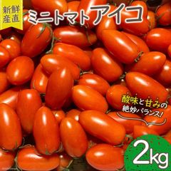【お得用】新鮮ミニトマトアイコ2キロ
