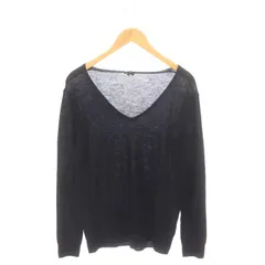 ジョセフ JOSEPH 薄手カシミヤニット セーター 長袖 M 紺 ネイビー /MI ■OSのサムネイル