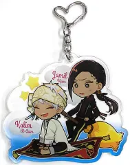【中古】同人アクセサリー・小物系 【ツイステッドワンダーランド】アクリルキーホルダー カリム・アルアジーム＆ジャミル・バイパー(片瀬若) /幸漫