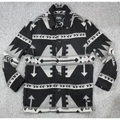 ZARA(ザラ) ZARA dnwr ノルディック パターン シャツ ジャケット L