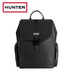 お買得 ハンター HUNTER メンズ レディース (ユニセックス) レザー ネオプレン バックパック ブラック 16L UBB5524LHR 本革 リュックサック バッグ デイパックのサムネイル