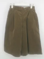 ◇ studio CLIP スタディオクリップ コーデュロイ ワイド パンツ ブラウン系 レディース E  【1302180012613】