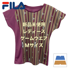 ＜新品・未使用＞FILA/ フィラ　レディース　ゲームウエア　半袖　ベージュ　Mサイズ