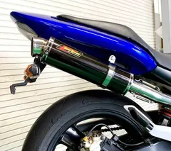 ホーネット250 BBショットスリップオンマフラー(2002年に使用) ホーネット250 BBショットスリップオンマフラー(2002年に使用)